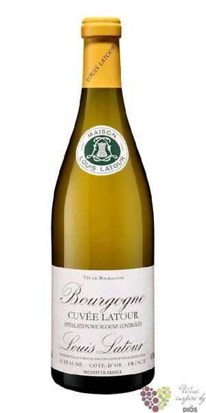 Bourgogne blanc  cuve Latour  Aoc 2018 Louis Latour 0.75l