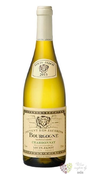 Bourgogne Chardonnay  Couvent des Jacobins  Aoc 2018 maison Louis Jadot  0.75 l
