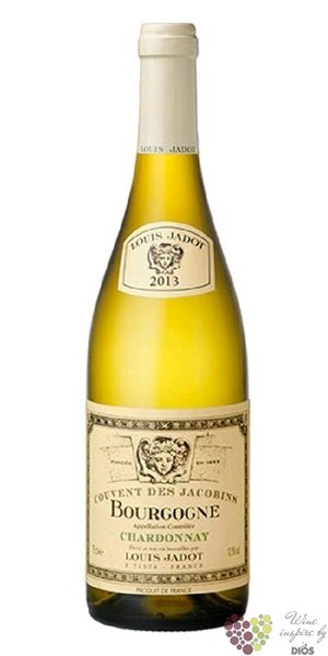 Bourgogne Chardonnay  Couvent des Jacobins  Aoc 2022 maison Louis Jadot  0.75 l