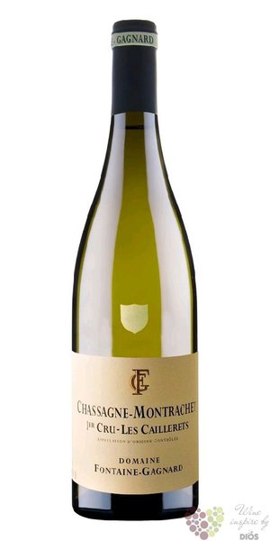 Chassagne Montrachet 1er cru  les Caillerets  2019 Fontaine Gagnard  0.75 l