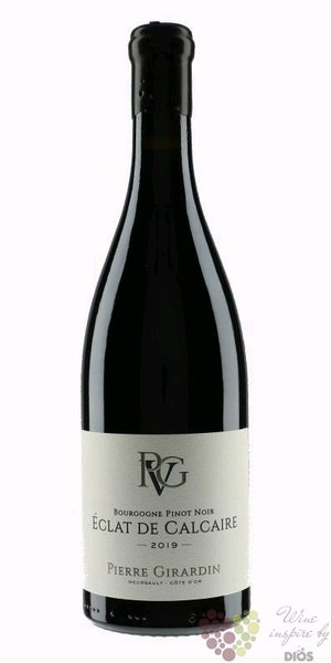 Bourgogne Pinot noir  Eclat de Calcaire  2019 Pierre Girardin  0.75 l