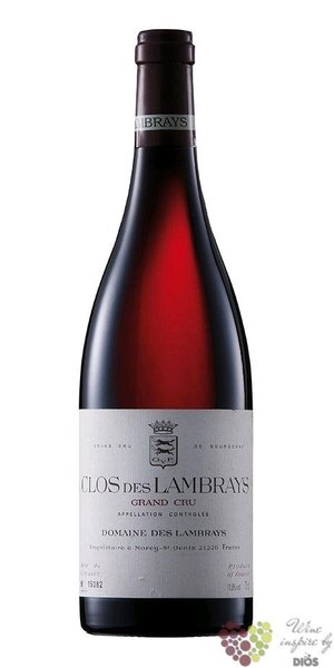 Morey St Denis Grand cru rouge  Clos des Lambrays  2017 domaine de Lambrays  0.75 l