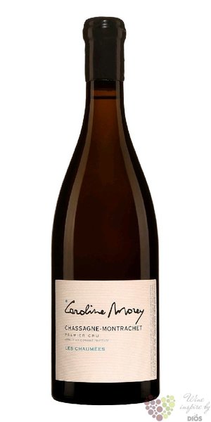 Chassagne Montrachet blanc 1er cru  les Chaumes  2018 Caroline Morey  0.75 l