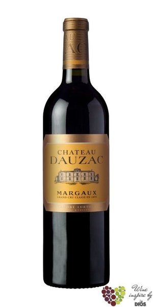 Chateau Dauzac 1995 Margaux 5me Grand cru clase en 1855 by Andr Lurton    0.75 l
