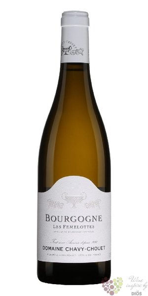 Bourgogne blanc  les Femelottes  2020 domaine Chavy Chouet  0.75 l