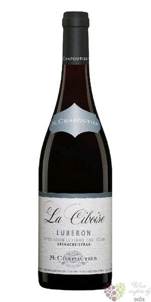 Luberon rouge  la Ciboise  Aoc 2017 maison M.Chapoutier  0.75 l