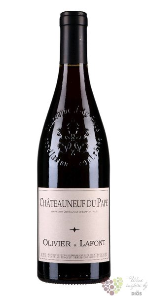 Chateauneuf du Pape Aoc 2017 Olivier &amp; Lafont  0.75 l