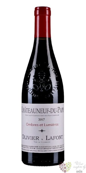 Chateauneuf du Pape  Ombres &amp; Lumieres  Aoc 2017 Olivier &amp; Lafont  0.75 l