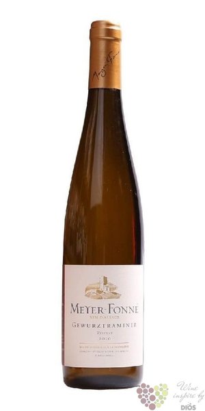 Gewurztraminer  Reserve  2019 vin dAlsace Aoc domaine Meyer Fonne  0.75 l