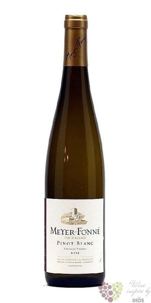 Pinot blanc  Vieiles vignes  2019 vin dAlsace Aoc domaine Meyer Fonne  0.75 l