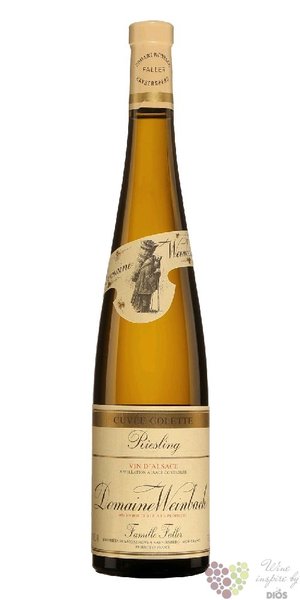Riesling  cuve Colette  2020 Alsace Aoc Weinbach famille Faller  0.75 l