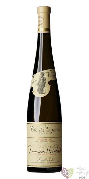 Pinot gris  Clos des Capucins  2019 Alsace domaine Weinbach  0.75 l