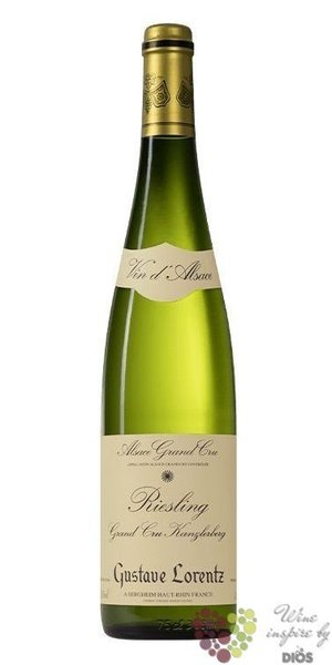 Riesling Grand cru  Kanzlerberg  2017 vin dAlsace Gustave Lorentz  0.75 l