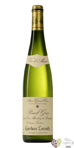 Pinot gris Grand cru  Altenberg de Bergheim  2012 vin dAlsace Gustave Lorentz  0.75 l