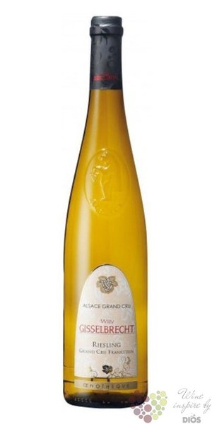Riesling Grand cru  Frankstein  2019 vin d Alsace Aoc Willy Gisselbrecht  0.75 l
