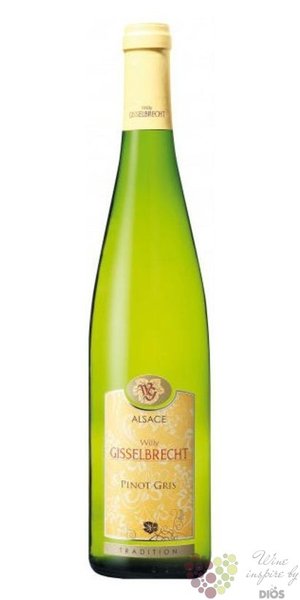 Pinot gris  Tradition  2021 Alsace Aoc Willy Gisselbrecht   0.75 l