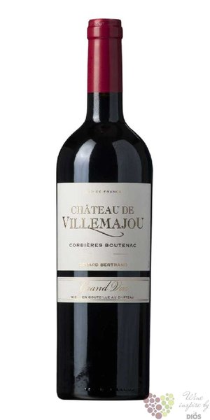 Chteau de Villemajou  Grand vin  2017 Corbieres Boutenac Aoc Grard Bertrand  0.75 l
