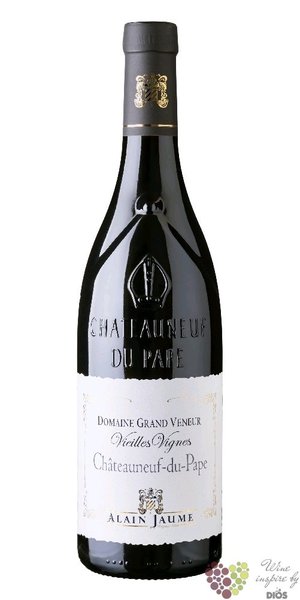 Chateauneuf du Pape  Vieilles vignes  Aop 2019 domaine Grand Veneur Alain Jaume  0.75 l