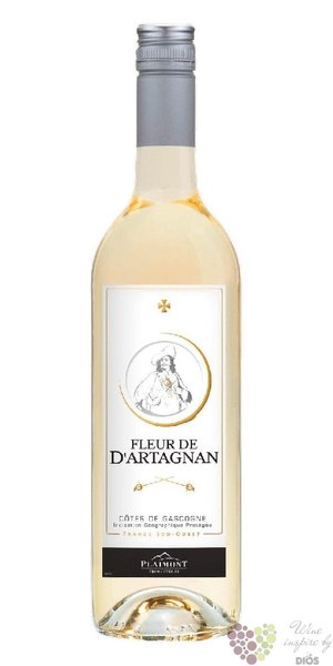 Cotes de Gascogne blanc  Fleur de DArtagnan  Igp 2020 Plaimont  0.75 l