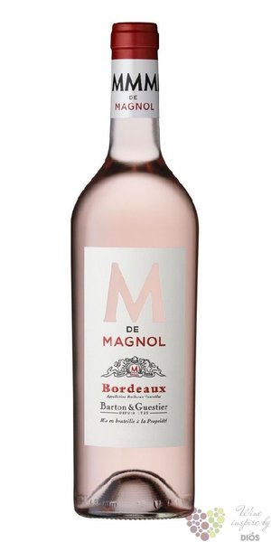 Bordeaux ros  M de Magnol  Aoc 2017 Barton &amp; Guestier  0.75 l