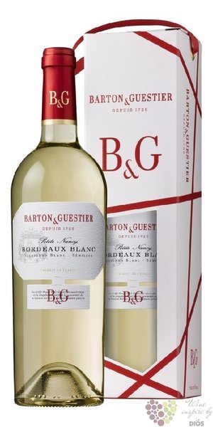 Bordeaux blanc Aoc gift box Barton &amp; Guestier   0.75 l