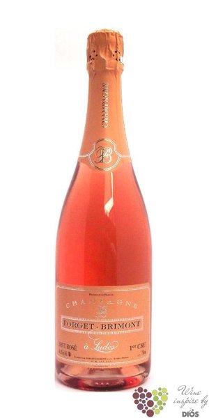 Forget Brimont ros brut 1er cru Champagne    0.75 l