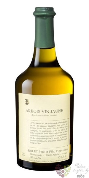 Vin Jaune du Arbois Aoc 2011 domaine Rolet  0.62 l