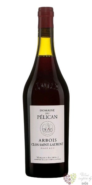 Arbois Pinot noir  Clos Saint Laurent  Aoc 2019 domaine du Plican  0.75 l