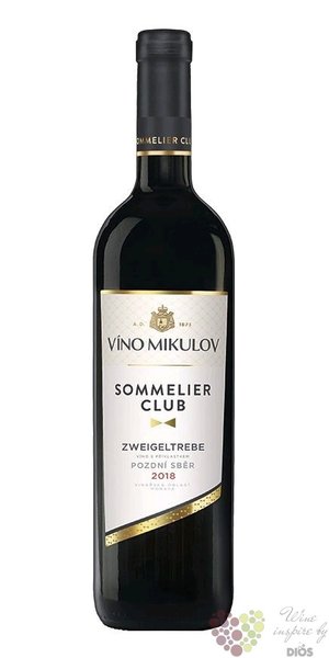 Mikulov Sommelier Club Zweigeltrebe 2016 PS  0.75l