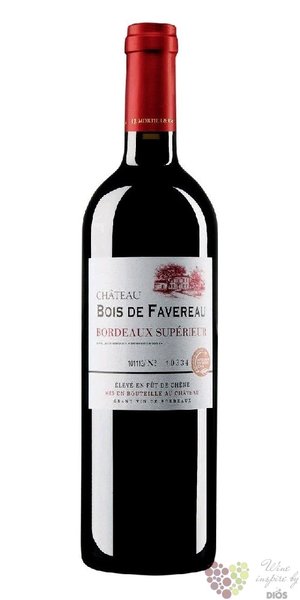 Chateau Bois de Favereau 2016 Bordeaux Suprieur  0.75 l