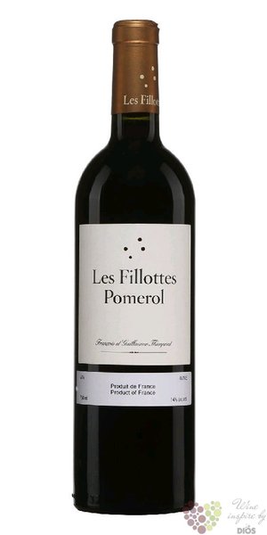 les Fillottes 2016 Pomerol Aoc Franois et Guillaume Thienpont  0.75 l