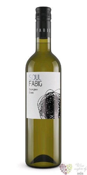Sauvignon blanc  Soul  2019 moravsk zemsk vno vinastv Fabig  0.75l
