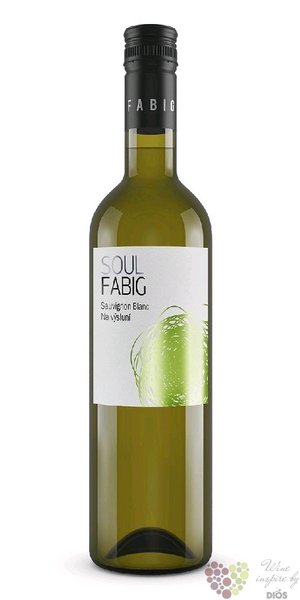 Sauvignon blanc  Soul Na vslun  2019 moravsk zemsk vno vinastv Fabig  0.75 l