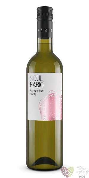 Sauvignon blanc  Soul Reny  2019 moravsk zemsk vno vinastv Fabig  0.75 l
