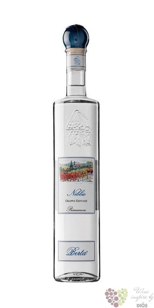 Grappa di Nebbiolo „ Nibbio ” collezione Primavene distillerie Berta 40% vol.0.70 l