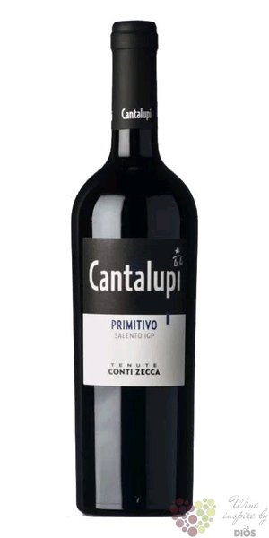 Primitivo Salento  Cantalupi  Igt 2020 tenuta Conti Zecca  0.75 l