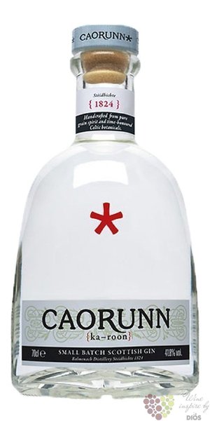 Caorunn small batch Scotch gin 41.8% vol.  0.70 l
