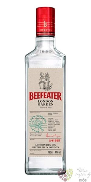 Beefeater  London Garden  English London dry gin 40% vol.  0.70 l
