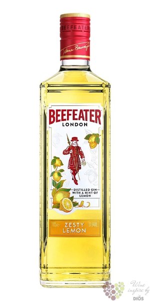Beefeater  Zesty Lemon  English flavored gin 37.5% vol.  1.00 l