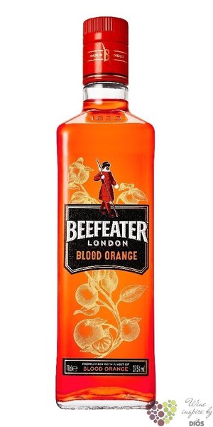 Beefeater  Blood Orange  English flavored gin 37.5% vol.  1.00 l