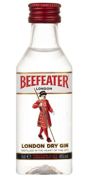 Beefeater  Original  London dry gin 40% vol.  0.05 l