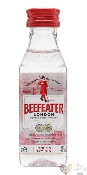 Beefeater  Original  London dry gin 40% vol.  0.05 l