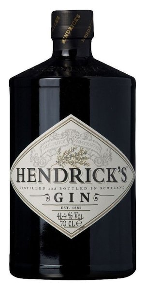 Hendricks small batch Scotch gin 44% vol.  1.00 l