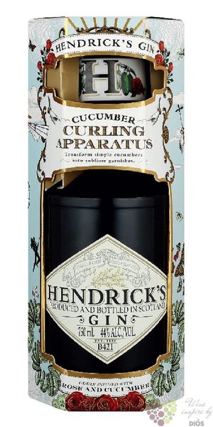 Hendricks gift set  Currling Apparatus  Scotch gin 41.4% vol.  0.70 l
