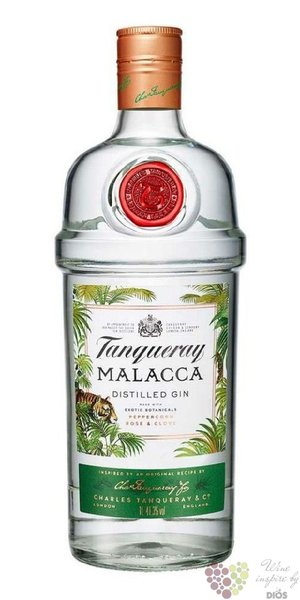 Tanqueray  Mallaca  special Old Tom style gin 41,3% vol.  1.00 l