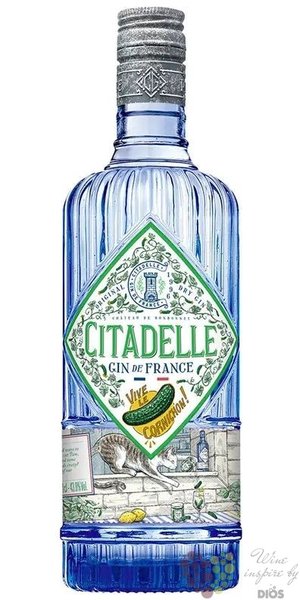 Citadelle  Vive Le Cornichon  premium French gin  43.8% vol.  0.70 l