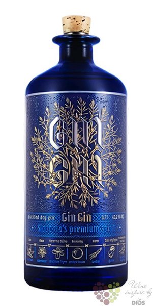 Gin GIN Slovak craft gin Bird Valley distillery 43.2% vol. 0.70 l