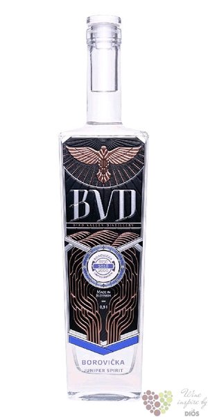 Borovika Slovak juniper spirit Bird Valley distillery 40% vol.  0.50 l
