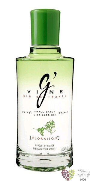 Gvine  Floraison  french vine grape gin 40% vol.  0.70 l