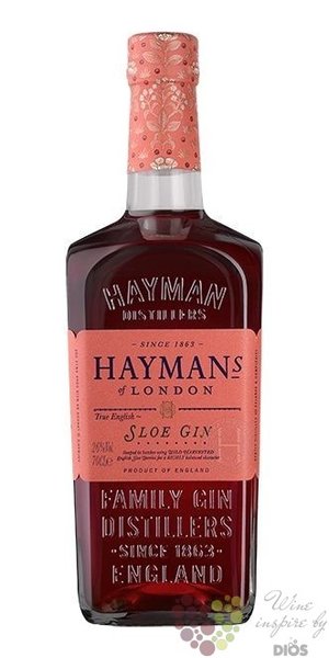 Haymans of London  Sloe  wild Sloe Berries British gin 26% vol.  0.70 l